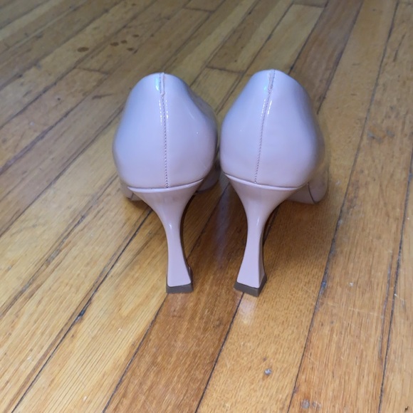 Mix No. 6 Cream /nude Heels Classic Pointed-Toe Pumps - Picture 8 of 16